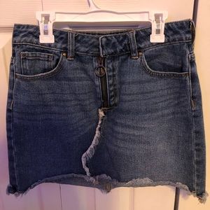 Jean skirt